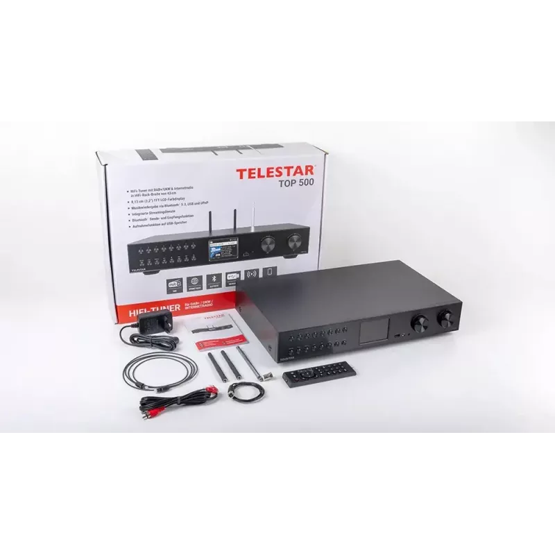 Telestar TOP 500 Must Multifunktionsradios HiFi-Baustein (5700500)