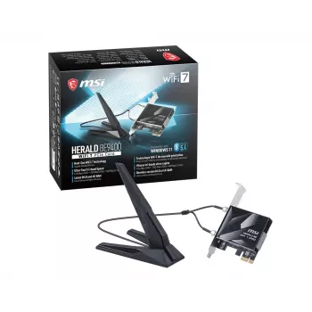 Võrgukaart Herald BE9400 WiFi 7 PCIe