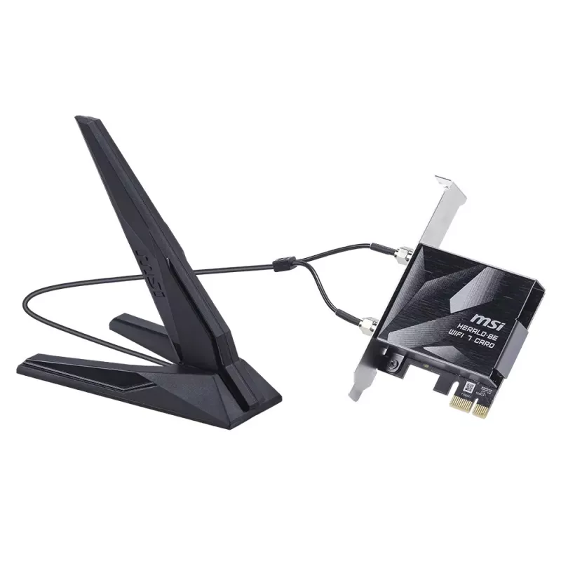 Võrgukaart Herald BE9400 WiFi 7 PCIe