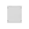 Seinale paigaldatav 19-tolline 12U 540x350 hall klaasuksega riiulikapp (lamepakend)