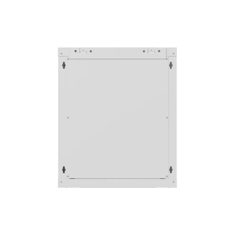 Seinale paigaldatav 19-tolline 12U 540x350 hall klaasuksega riiulikapp (lamepakend)