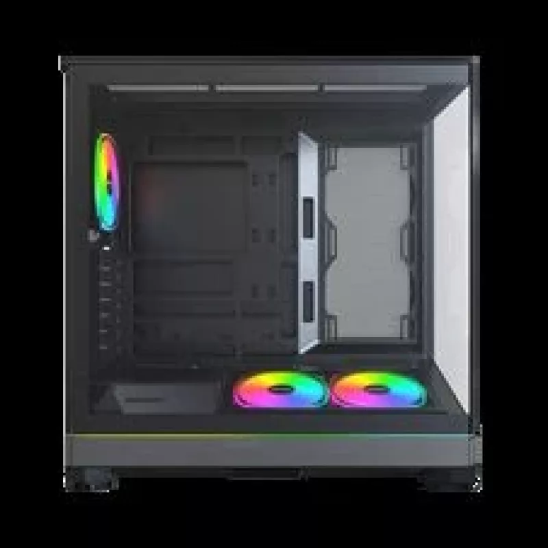 Montech Sky 3 PC-korpus, Midi-Tower, ATX, ARGB, karastatud klaas - must