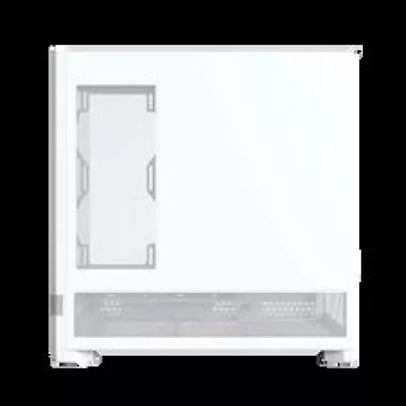 Montech Sky 3 PC-korpus, miditorn, ATX, ARGB, karastatud klaas - valge