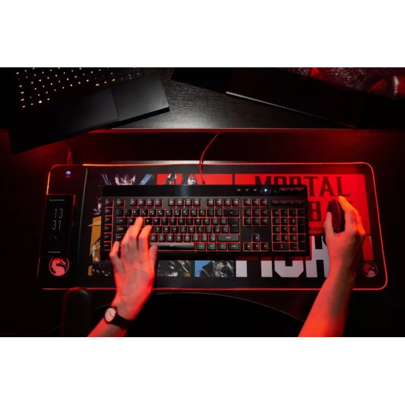 Numskull hiir Pad Mortal Kombat + juhtmevaba laadimine 30x80cm