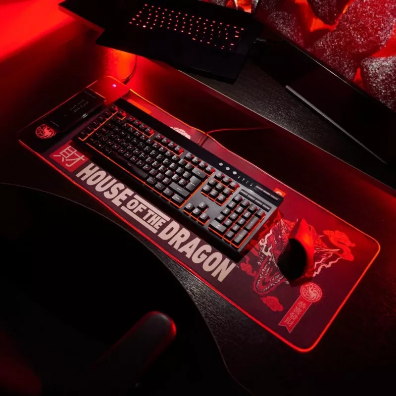 Numskull hiir Pad House of Dragons + wireless Charge 30x80cm