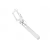 Selfie stick Monopod wired Valge
