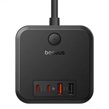 Baseus PowerCombo Universal toitejuhtmepikendus siseruumides Must
