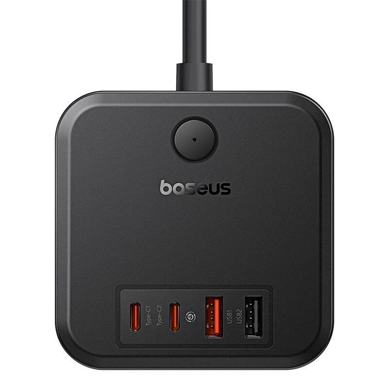 Baseus PowerCombo Universal toitejuhtmepikendus siseruumides Must