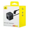 Baseus PowerCombo Universal toitejuhtmepikendus siseruumides Must