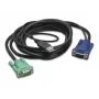 APC klaviatuuri-/video-/hiire- (KVM-) kaabel - USB, HD-15 (VGA)