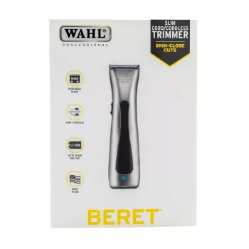 Wahl 08841-66 ProLithium Beret professionaalne juukselõikusmasin - hõbedane/must