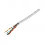 EFB-paigakaabel Cat.5e SUTP 4x2x0,16, hall RAL7035, 100 meetrit