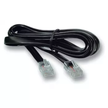 EFB moodulkaabel must, 2 x RJ10 (4/4) pistik, 1:1, 15,0 m