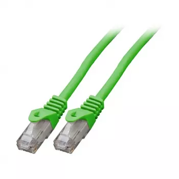 EFB RJ45 paigalduskaabel Cat.5e U/UTP LSZH CCA AWG24/7 roheline 0,5m