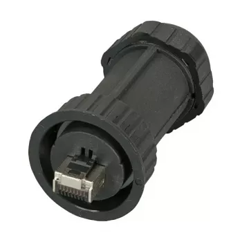 EFB Elektronik IP68FST6AB - Kabelverschraubung für RJ45 feldkonf. Stecker, 6,5 - 9,0mm