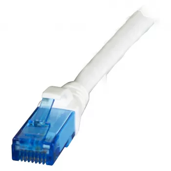 EFB RJ45 ühenduskaabel Cat.6A U/UTP LSZH Premium 500MHz valge 0,25m