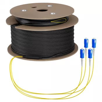 EFB Trunk kaabel U-DQ(ZN)BH OS2 4E (1x4) SC-SC 180m Dca LSZH G657A1