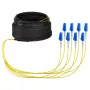 EFB Trunk kaabel U-DQ(ZN)BH OS2 8E (1x8) LC-LC 10m Dca LSZH G657A1