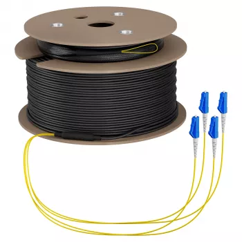 EFB Trunk kaabel U-DQ(ZN)BH OS2 4E (1x4) LC-LC 90m Dca LSZH G657A1