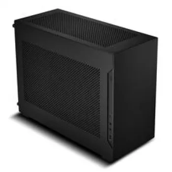 Lian Li x DAN Cases A4-H2O PC-korpus, minikorpus, Mini-ITX, PCIe 5.0 tõstuk - must