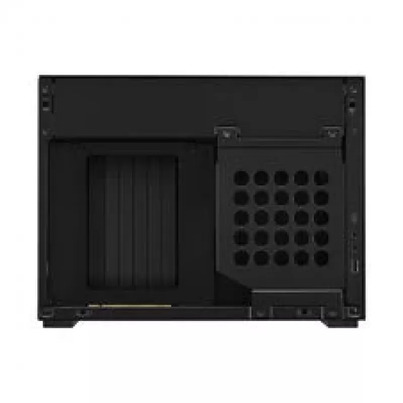 Lian Li x DAN Cases A4-H2O PC-korpus, minikorpus, Mini-ITX, PCIe 5.0 tõstuk - must