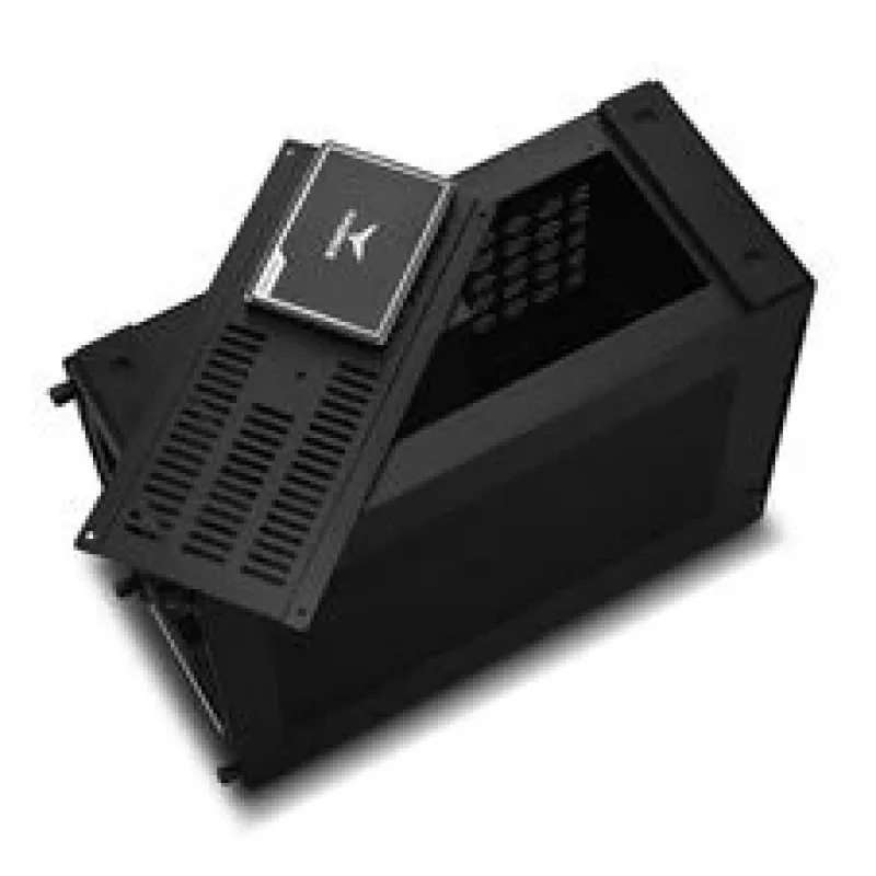 Lian Li x DAN Cases A4-H2O PC-korpus, minikorpus, Mini-ITX, PCIe 5.0 tõstuk - must