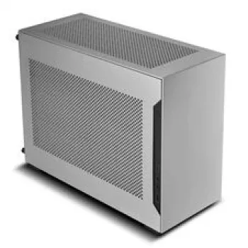 Lian Li x DAN Cases A4-H2O PC-korpus, minikorpus, Mini-ITX, PCIe 5.0 tõstuk - Hõbedane