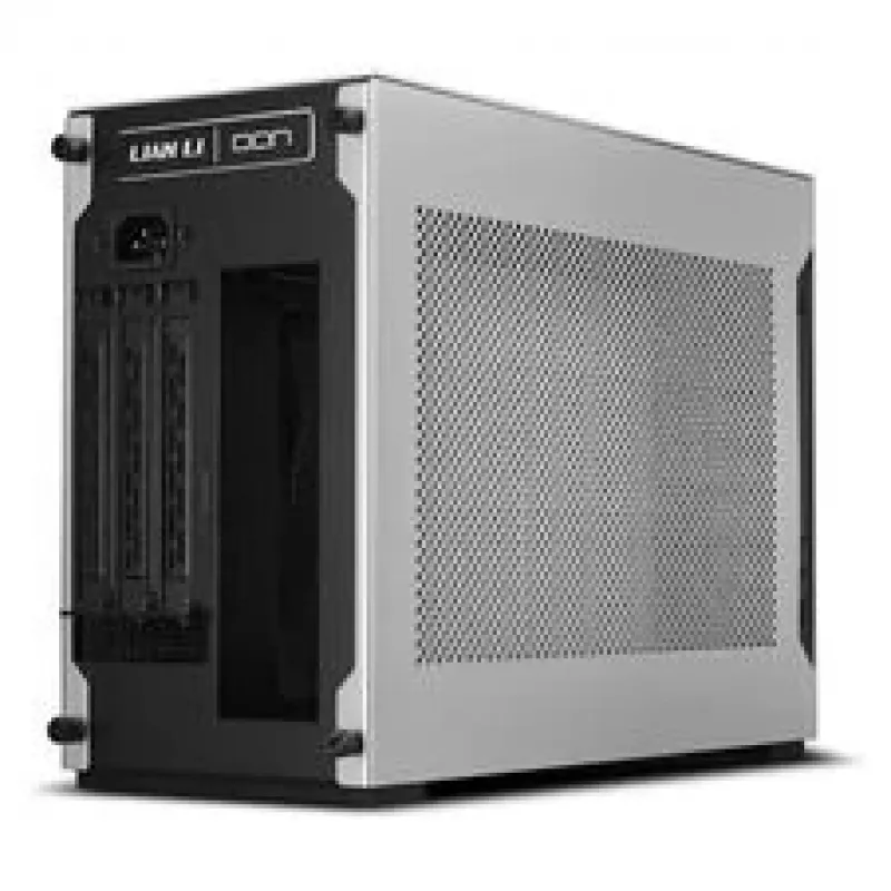 Lian Li x DAN Cases A4-H2O PC-korpus, minikorpus, Mini-ITX, PCIe 5.0 tõstuk - Hõbedane