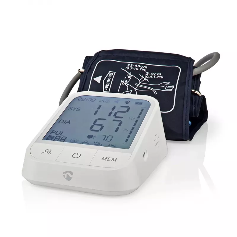 vererõhumõõtja Nedis SmartLife BTHBP10WT LCD 22-42cm
