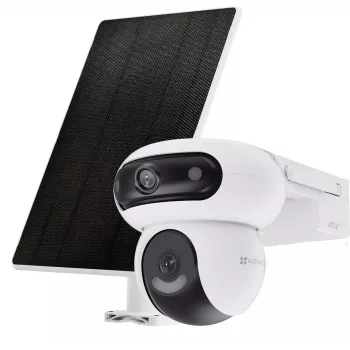 IP-kaamera Ezviz HB90X Dual 4G Wi-Fi komplekt 4MP+4MP päikesepaneeliga 8W
