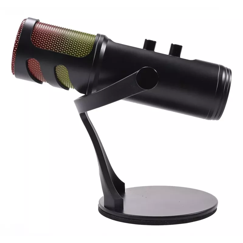 Deltaco Gaming RGB voogedastusmikrofon must