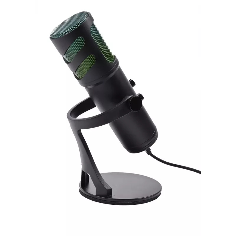 Deltaco Gaming RGB voogedastusmikrofon must