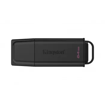 Kingston Technology DataTraveler 64GB kaasaskantav USB 3.2 Gen 1 Exodia must