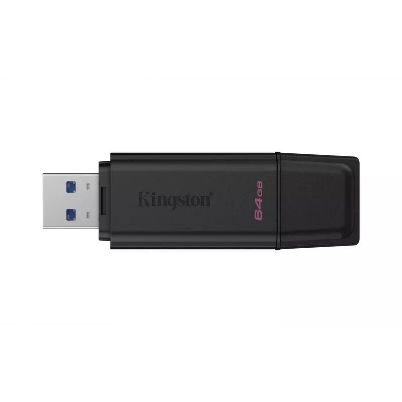 Kingston Technology DataTraveler 64GB kaasaskantav USB 3.2 Gen 1 Exodia must