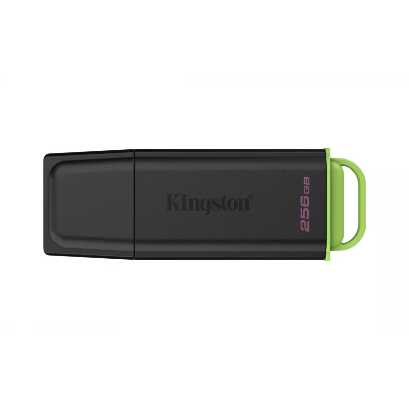 Kingston Technology DataTraveler 256GB kaasaskantav USB 3.2 Gen 1 Exodia must/roheline