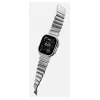 NOMAD Stratos Band - titaanist käepael Apple Watchile 49mm FKM-iga (looduslik titaan, must FKM)
