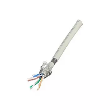 EFB toorkaabel Cat.7, S/FTP, LSZH, hall, 100 m rull