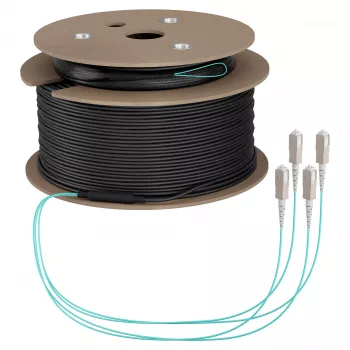 EFB Trunk kaabel U-DQ(ZN)BH OM3 4G (1x4) SC-SC 190m Dca LSZH