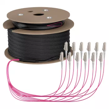 EFB Trunk kaabel U-DQ(ZN)BH OM4 12G (1x12) LC-LC 120m Dca LSZH