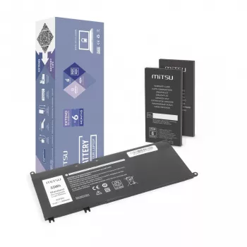 Aku Dell Inspiron 15 5587, 7588 jaoks 3600 mAh (55 Wh) 15,2 V