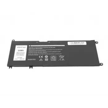 Aku Dell Inspiron 15 5587, 7588 jaoks 3600 mAh (55 Wh) 15,2 V