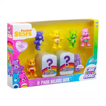 Care Bears S1 figuurid - 8 pakk luksuskarp (sortiment)
