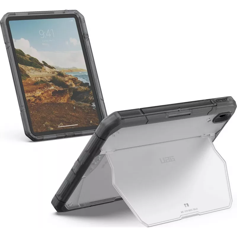 UAG Urban Armor Gear Trooper ümbris | Apple iPad 11 (2025) / iPad 10,9 (2022) | jää (läbipaistev)/tuhkhall | 124512114331 (124512114331)