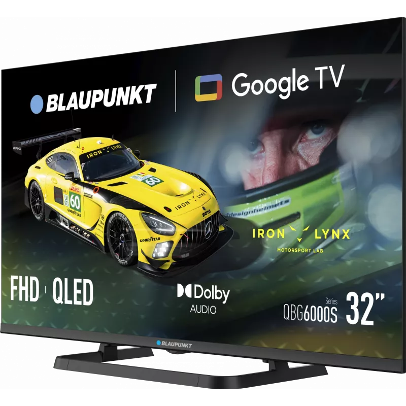 Blaupunkt QLED TV | 32QBG6000S | 32 inch | Smart TV | Google TV | Must