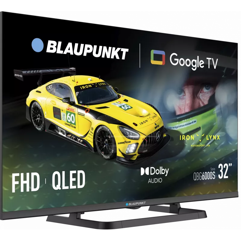 Blaupunkt QLED TV | 32QBG6000S | 32 inch | Smart TV | Google TV | Must