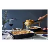 Staub ristkülikukujuline keraamiline vorm, tumesinine, 34x24x7,6