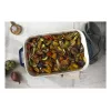 Staub ristkülikukujuline keraamiline vorm, tumesinine, 34x24x7,6