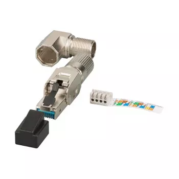 EFB Elektronik 88035P8.1 - RJ-45 - Hõbedane - Isane - tsink - Cat6 - 22/26