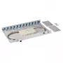 Fiiberoptiline jätkukarp EFB Elektronik BA71921L24, LC 9/125µm OS2, 24 eraldatud patsi, 12 jaoturit, väljatõmmatav