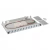 Fiiberoptiline jätkukarp EFB Elektronik BA71921L24, LC 9/125µm OS2, 24 eraldatud patsi, 12 jaoturit, väljatõmmatav
